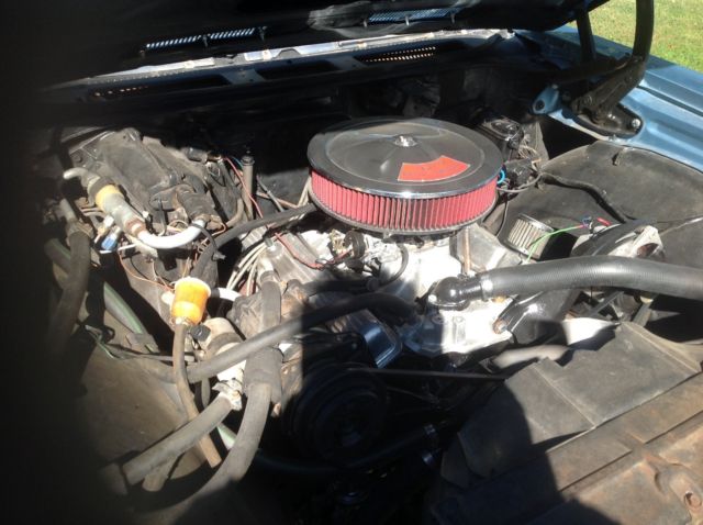 1968 Blue Chevrolet Chevelle Coupe