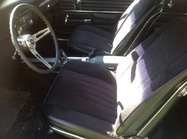 1968 Blue Chevrolet Chevelle Coupe