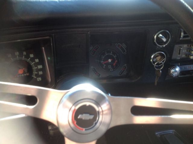 1968 Blue Chevrolet Chevelle Coupe