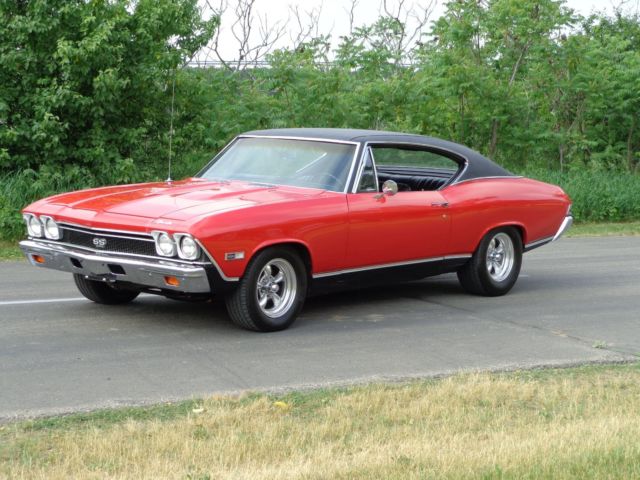 1968 Red Chevrolet Chevelle Coupe