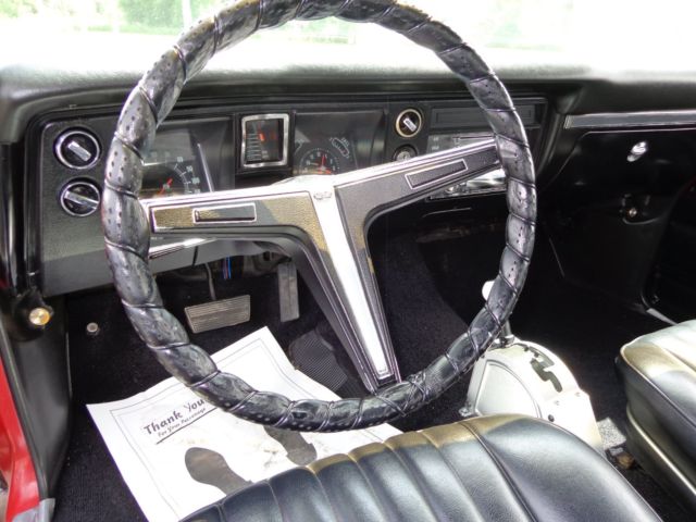 1968 Red Chevrolet Chevelle Coupe