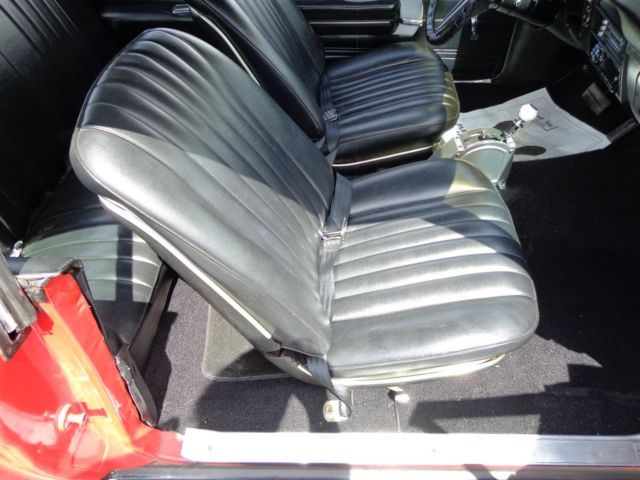 1968 Red Chevrolet Chevelle Coupe