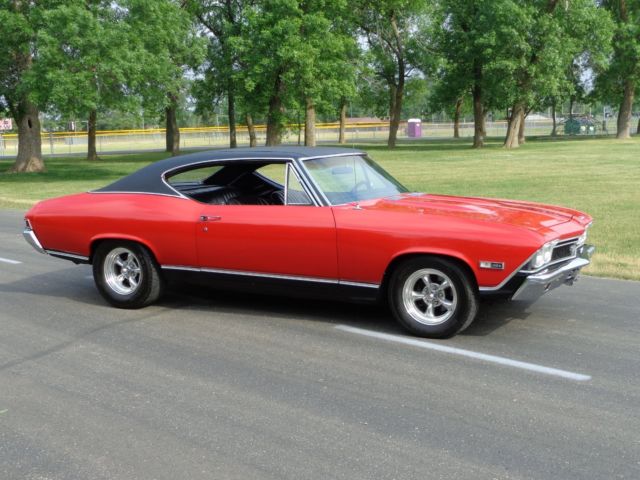 1968 Red Chevrolet Chevelle Coupe