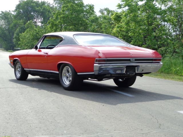 1968 Red Chevrolet Chevelle Coupe