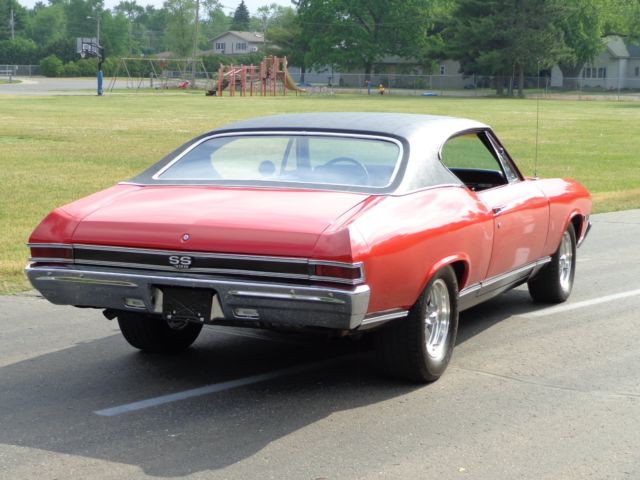 1968 Red Chevrolet Chevelle Coupe