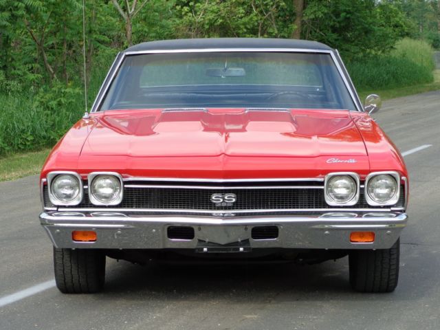 1968 Red Chevrolet Chevelle Coupe