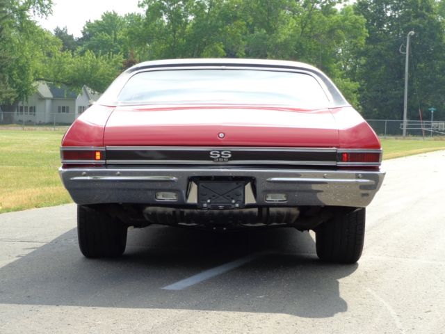 1968 Red Chevrolet Chevelle Coupe