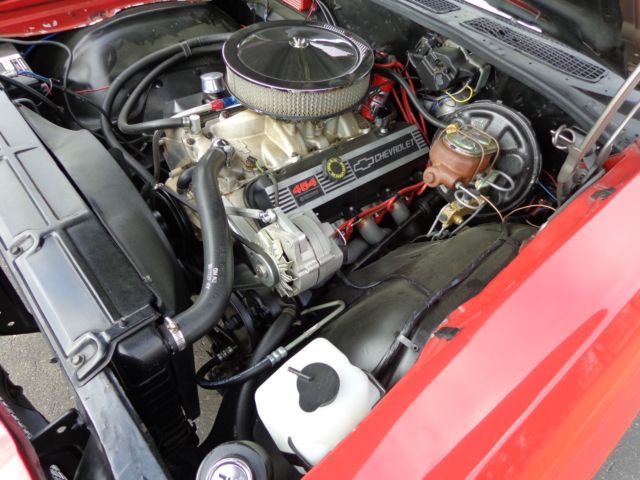 1968 Red Chevrolet Chevelle Coupe