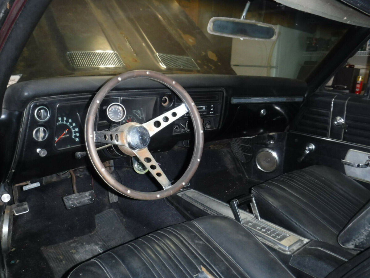 1968 Blue Chevrolet Chevelle Coupe