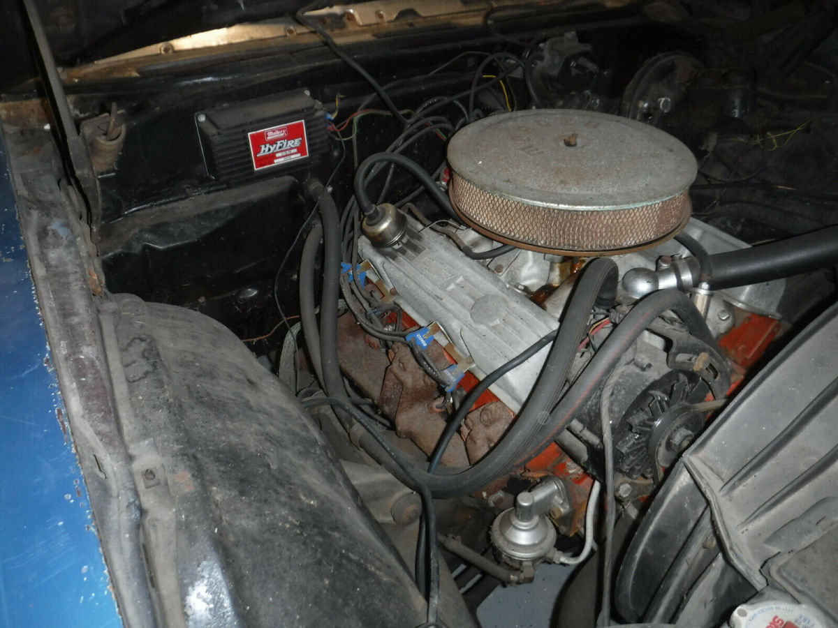 1968 Blue Chevrolet Chevelle Coupe