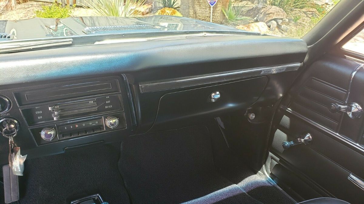 1968 Blue Chevrolet Chevelle Convertible