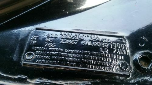 1968 Blue Chevrolet Chevelle Convertible