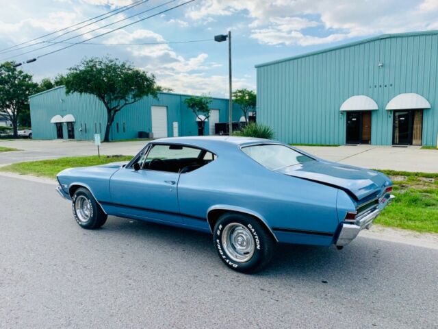 1968 Blue Chevrolet Chevelle