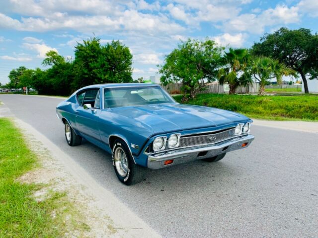 1968 Blue Chevrolet Chevelle