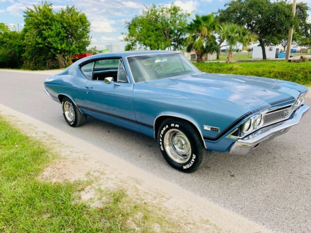 1968 Blue Chevrolet Chevelle