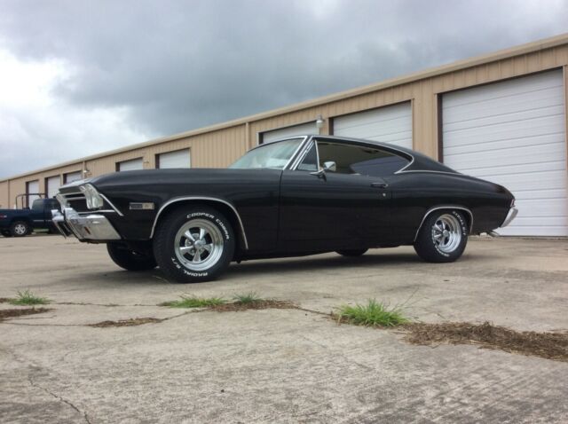1968 Black Chevrolet Chevelle Coupe