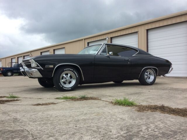 1968 Black Chevrolet Chevelle Coupe