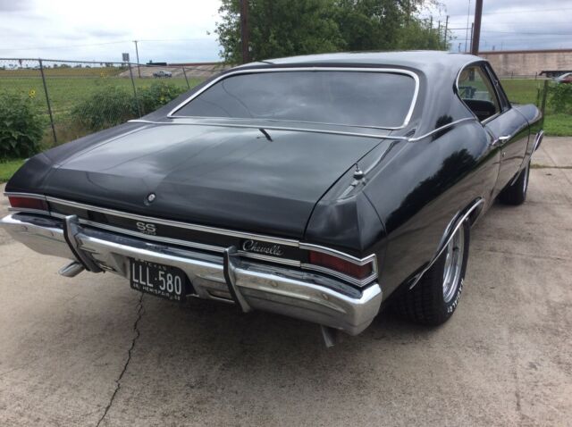1968 Black Chevrolet Chevelle Coupe