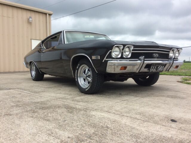 1968 Black Chevrolet Chevelle Coupe