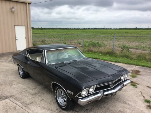 1968 Black Chevrolet Chevelle Coupe