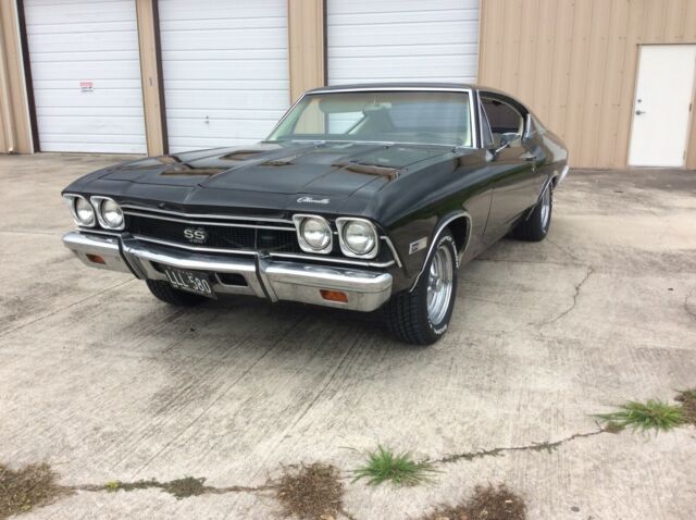 1968 Black Chevrolet Chevelle Coupe