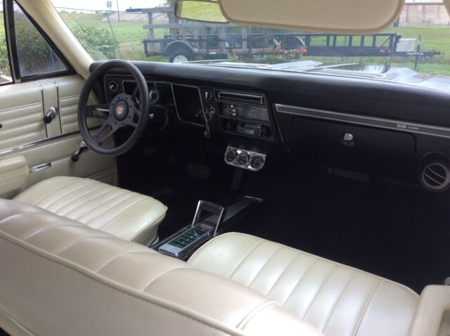 1968 Black Chevrolet Chevelle Coupe