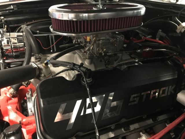 1968 Black pearl/red flames Chevrolet Chevelle Coupe