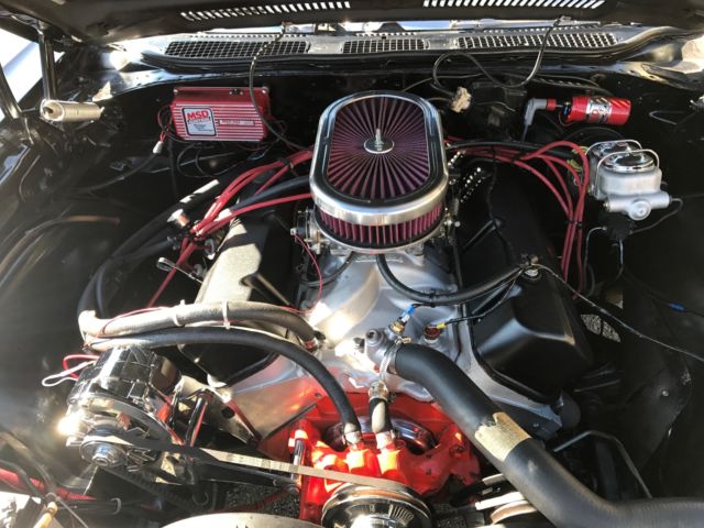 1968 Black pearl/red flames Chevrolet Chevelle Coupe