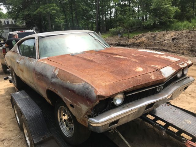 1968 Silver Chevrolet Chevelle Coupe