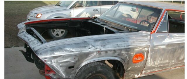 1968 Orange Chevrolet Chevelle Coupe