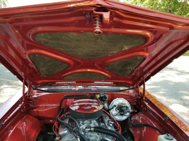 1968 Orange Chevrolet Chevelle Coupe