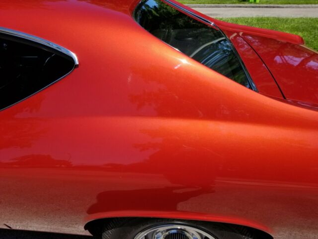 1968 Orange Chevrolet Chevelle Coupe