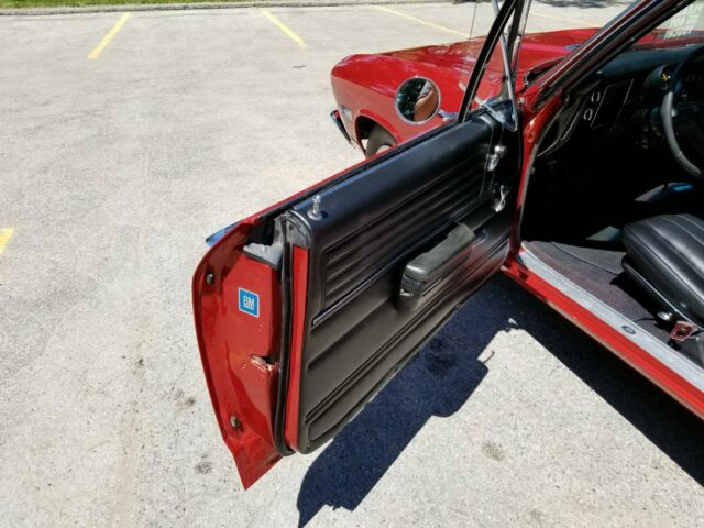 1968 Orange Chevrolet Chevelle Coupe