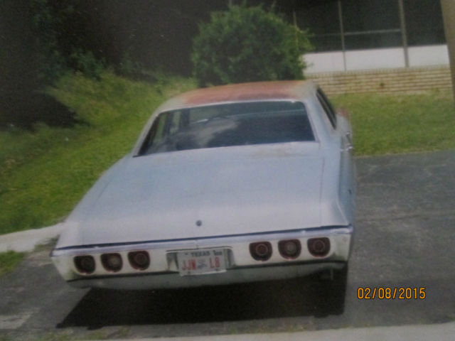 1968 Blue Chevrolet Bel Air/150/210 Sedan