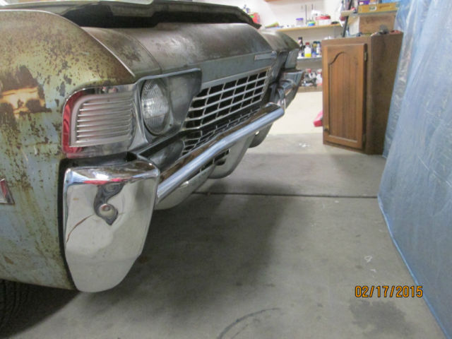 1968 Blue Chevrolet Bel Air/150/210 Sedan