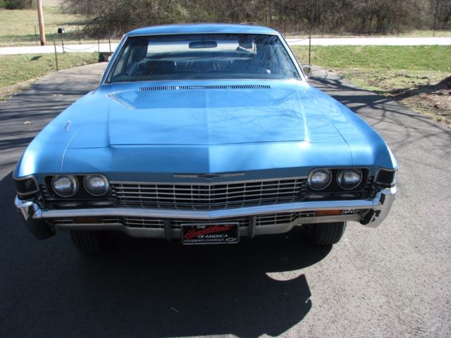 1968 Blue Chevrolet Bel Air/150/210 Sedan