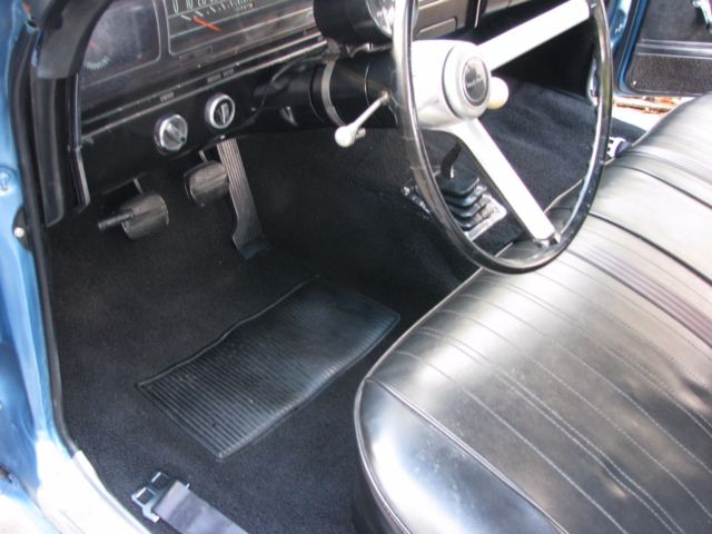 1968 Blue Chevrolet Bel Air/150/210 Sedan