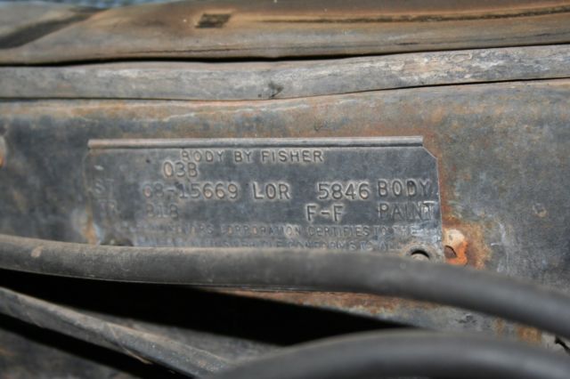 1968 Blue Chevrolet Belair Sedan