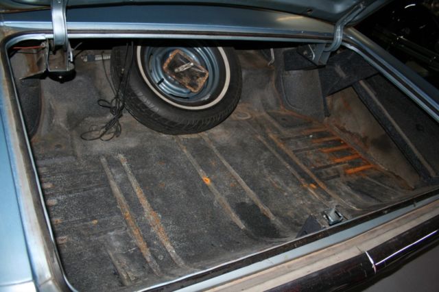 1968 Blue Chevrolet Belair Sedan