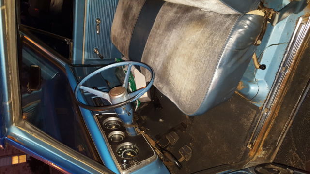 1968 Blue Chevrolet C-10 Standard Cab Pickup