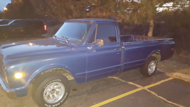 1968 Blue Chevrolet C-10 Standard Cab Pickup