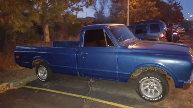 1968 Blue Chevrolet C-10 Standard Cab Pickup