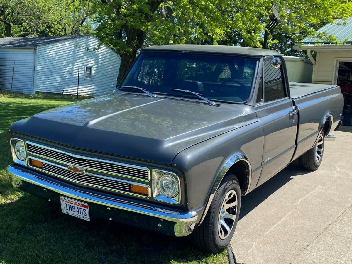 1968 Gray Chevrolet C-10 Standard Cab Pickup