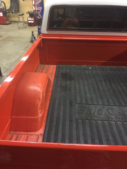 1968 Orange Chevrolet C-10