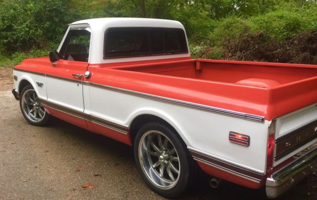 1968 Orange Chevrolet C-10