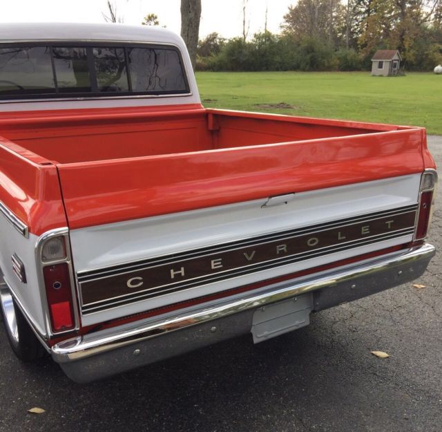 1968 Orange Chevrolet C-10