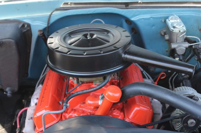 1968 Blue Chevrolet C-10