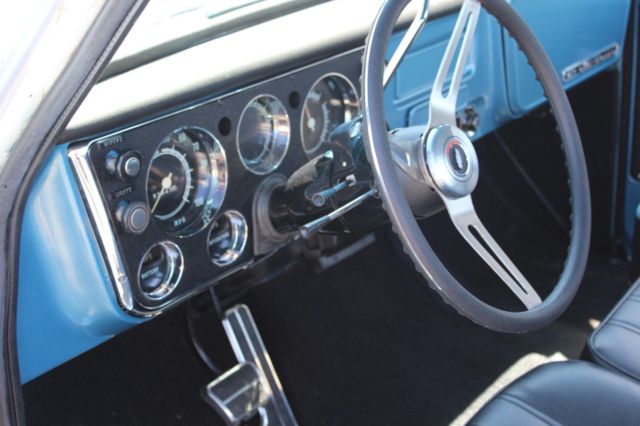 1968 Blue Chevrolet C-10