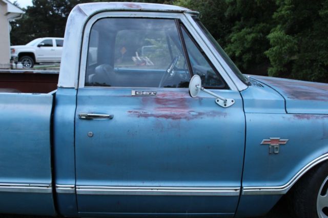 1968 Blue Chevrolet C-10