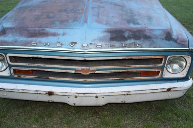 1968 Blue Chevrolet C-10